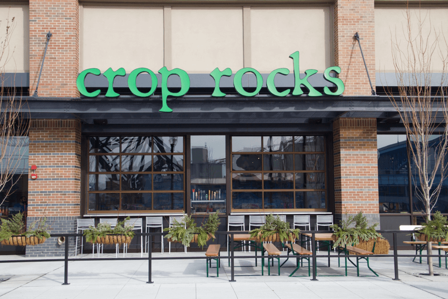 Crop Rocks Restaurant Exterior