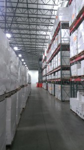 HVAC Equipment in Warehouse
