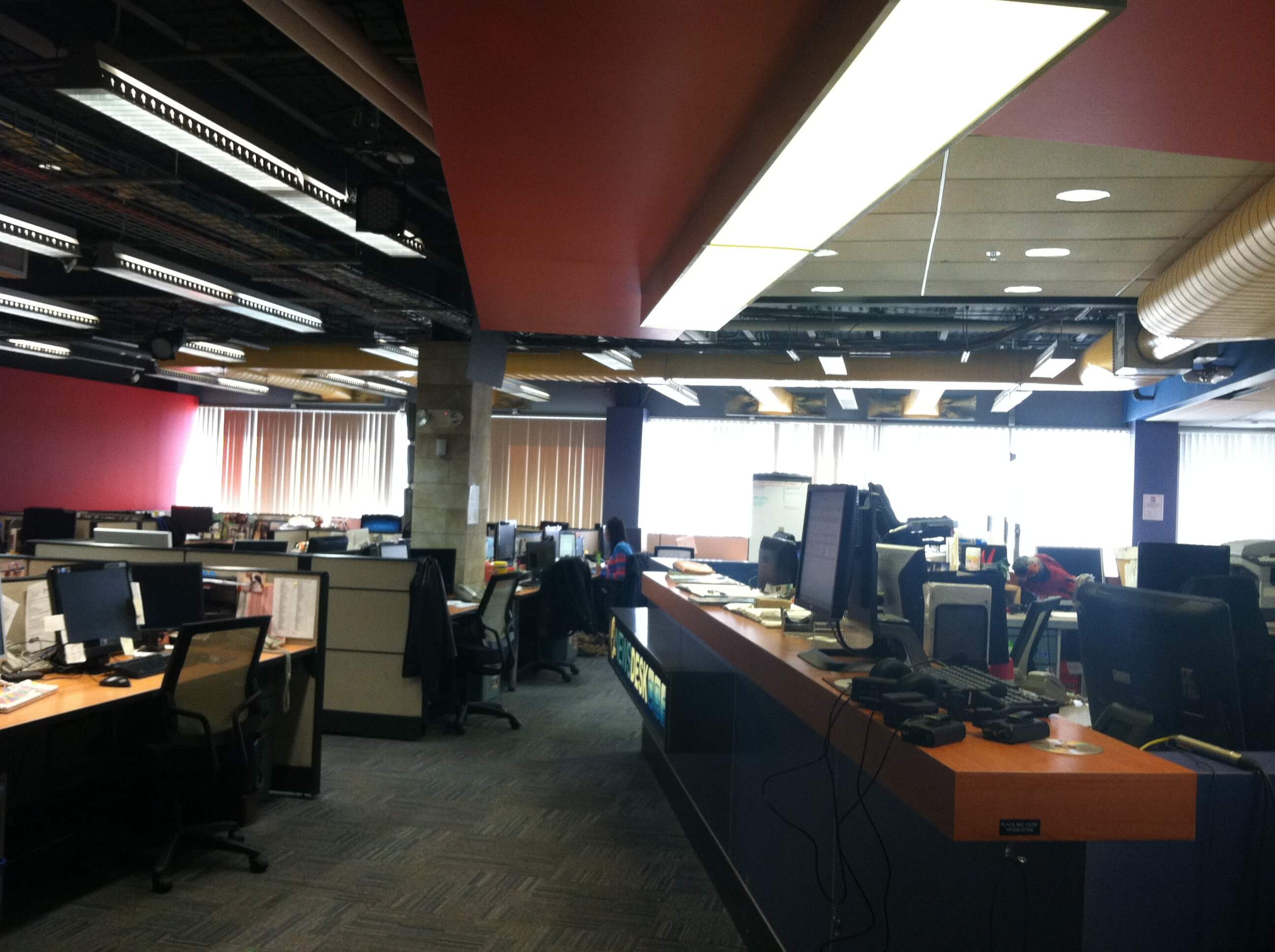 Cleveland News Channel 5 Office Building Interior