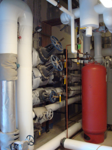 Mechanical Systems Room at Case Western Reserve University